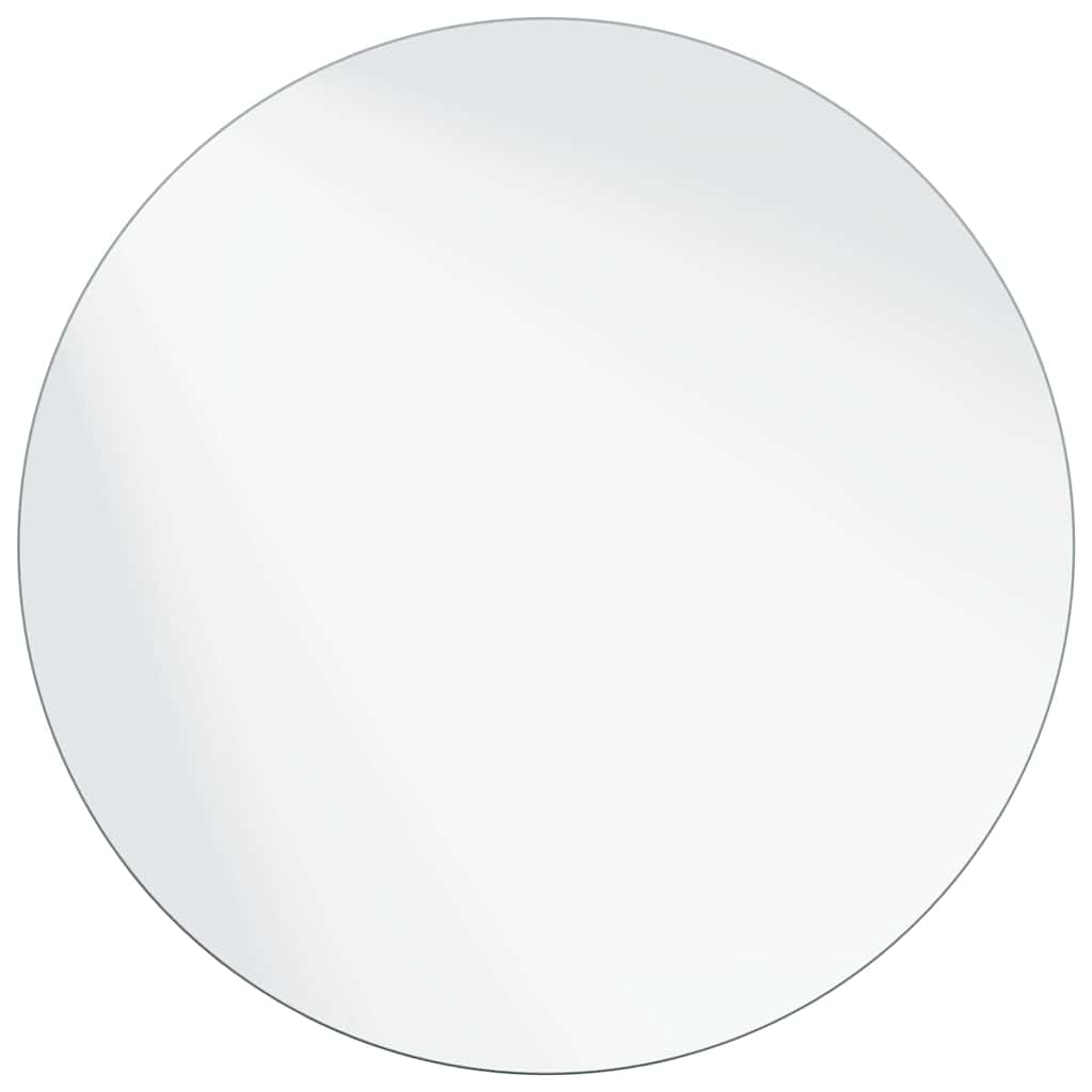 Wandspiegel Rund Ø 30 cm Gehärtetes Glas