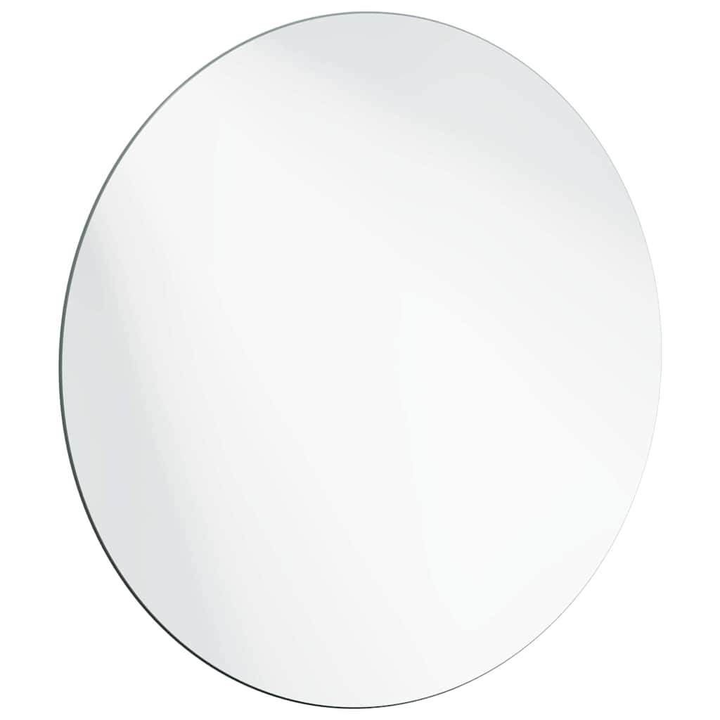 Wandspiegel Rund Ø 30 cm Gehärtetes Glas