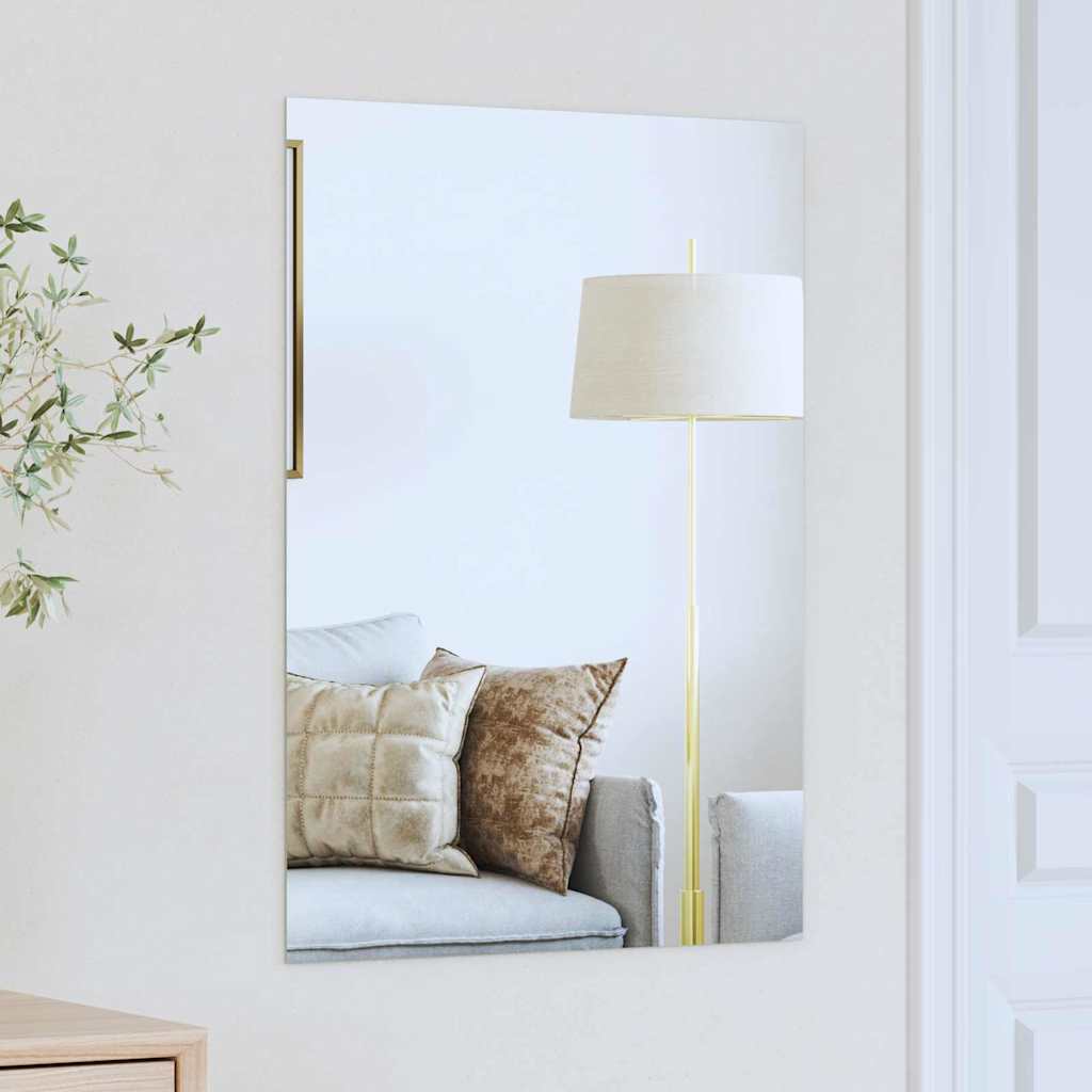 Wandspiegel Rechtwinklig 70 x 50 cm Gehärtetes Glas