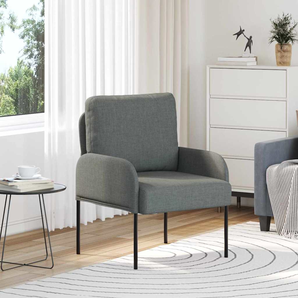 Sofas mit Kissen 55cm Dunkelgrau Sperrholz