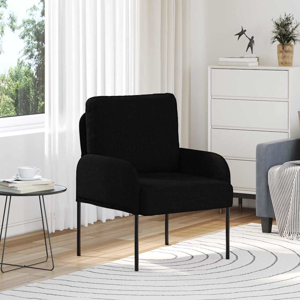 Sofas mit Kissen 55cm Schwarz Sperrholz