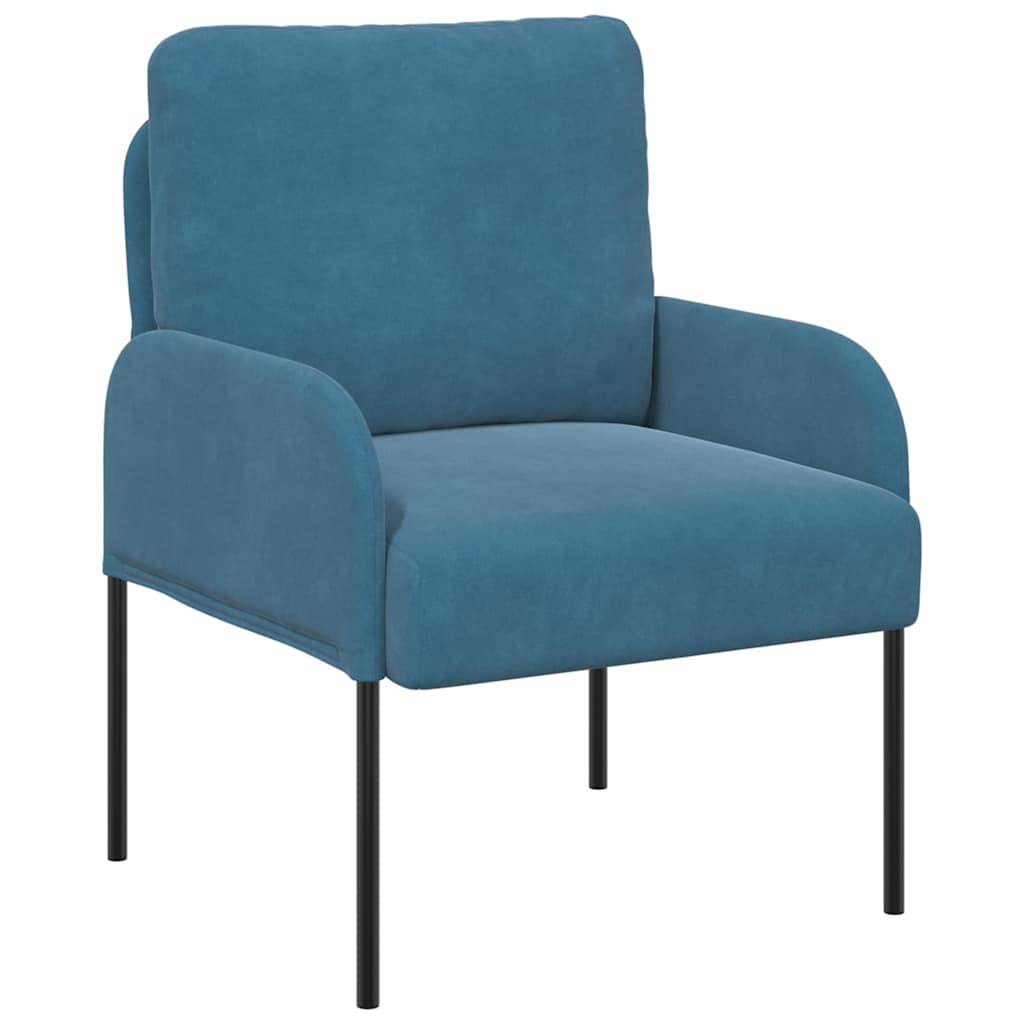Sofas mit Kissen 55cm Blau Sperrholz