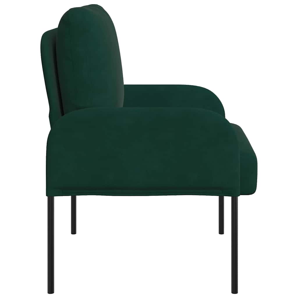Sofas mit Kissen 55cm Dunkelgrün Sperrholz