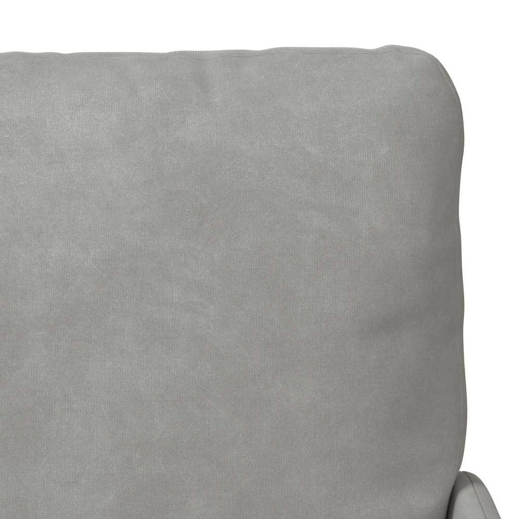 Sofas mit Kissen 110cm Hellgrau Sperrholz