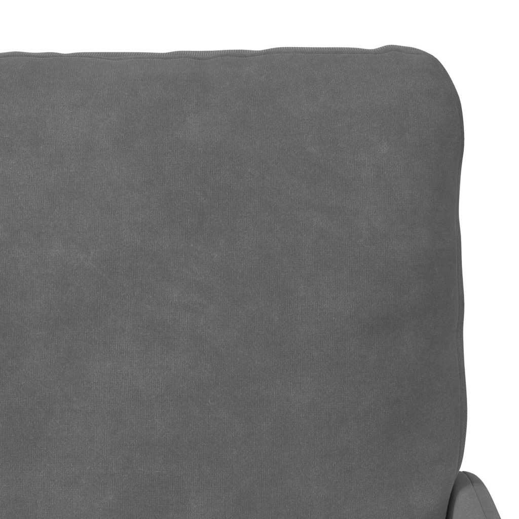 Sofas mit Kissen 110cm Dunkelgrau Sperrholz