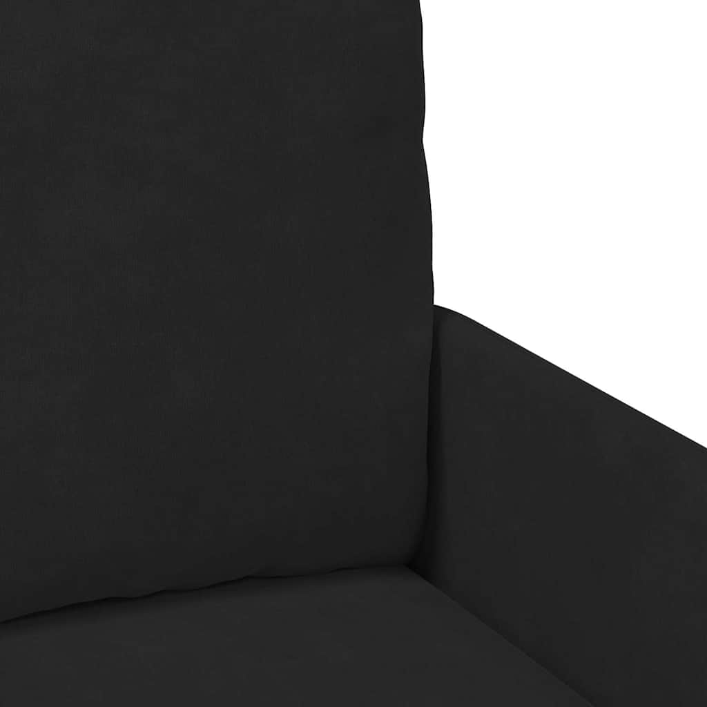 Sofas mit Kissen 110cm Schwarz Sperrholz