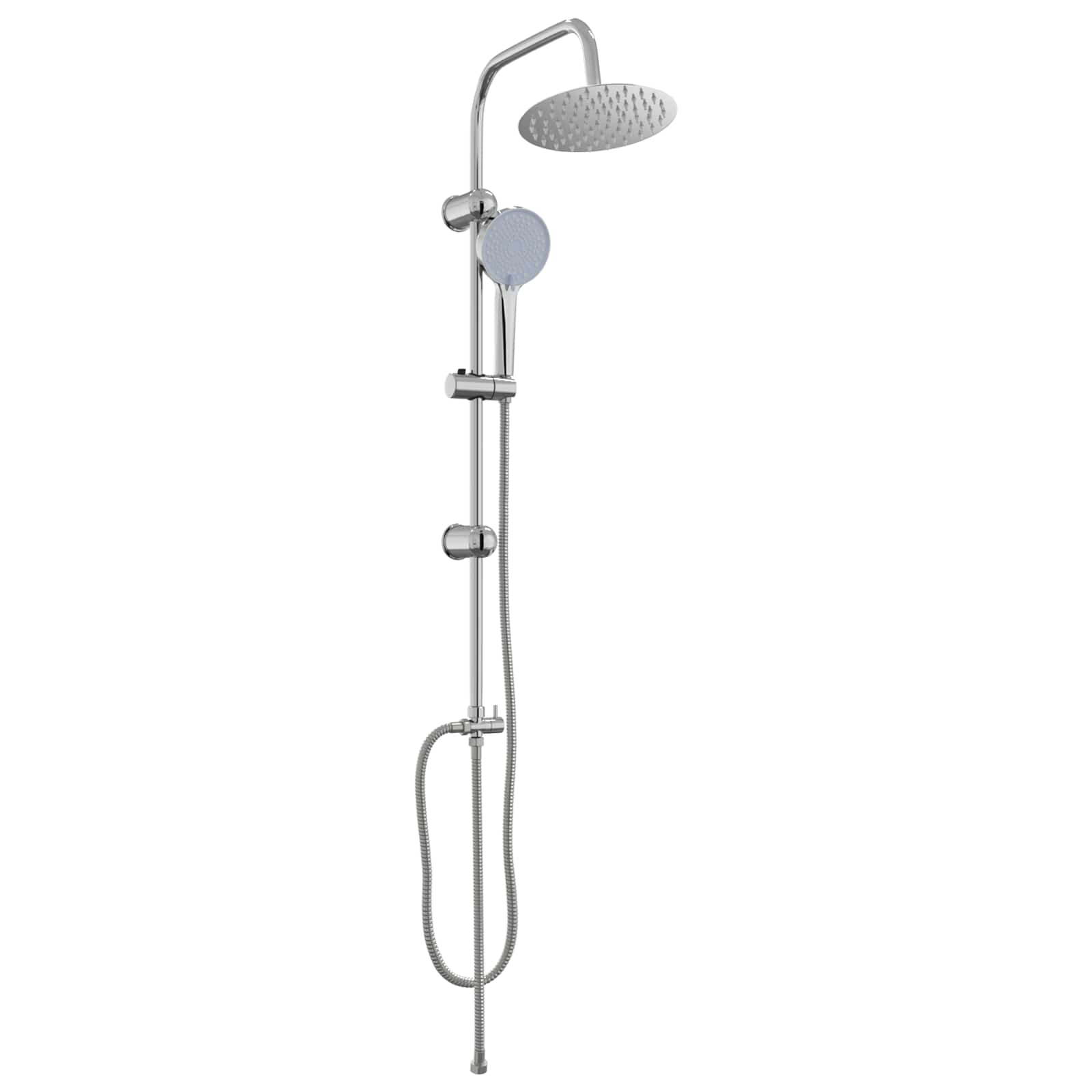 Duschsystem Silber 47 x 20 x 95 cm Edelstahl