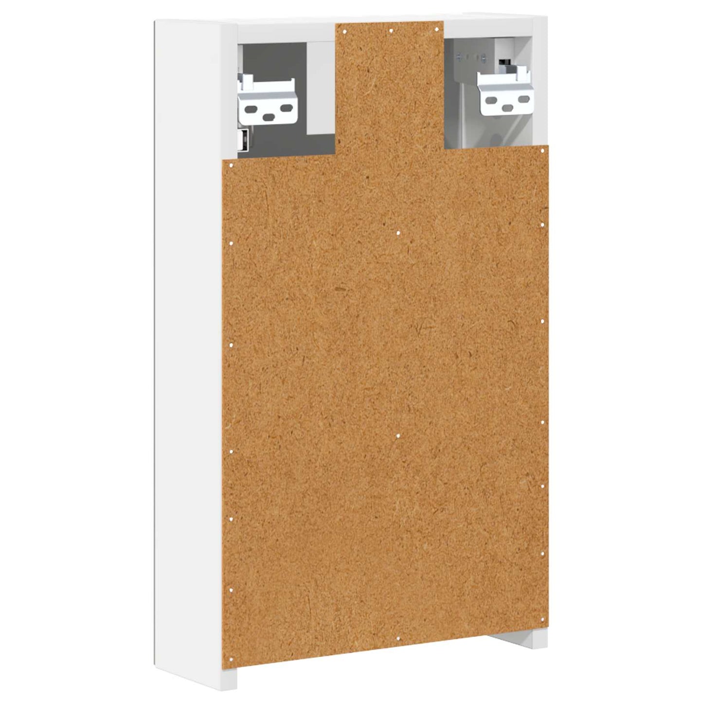 Badezimmerspiegelschrank Weiß 30 x 10,5 x 50 cm Holzwerkstoff