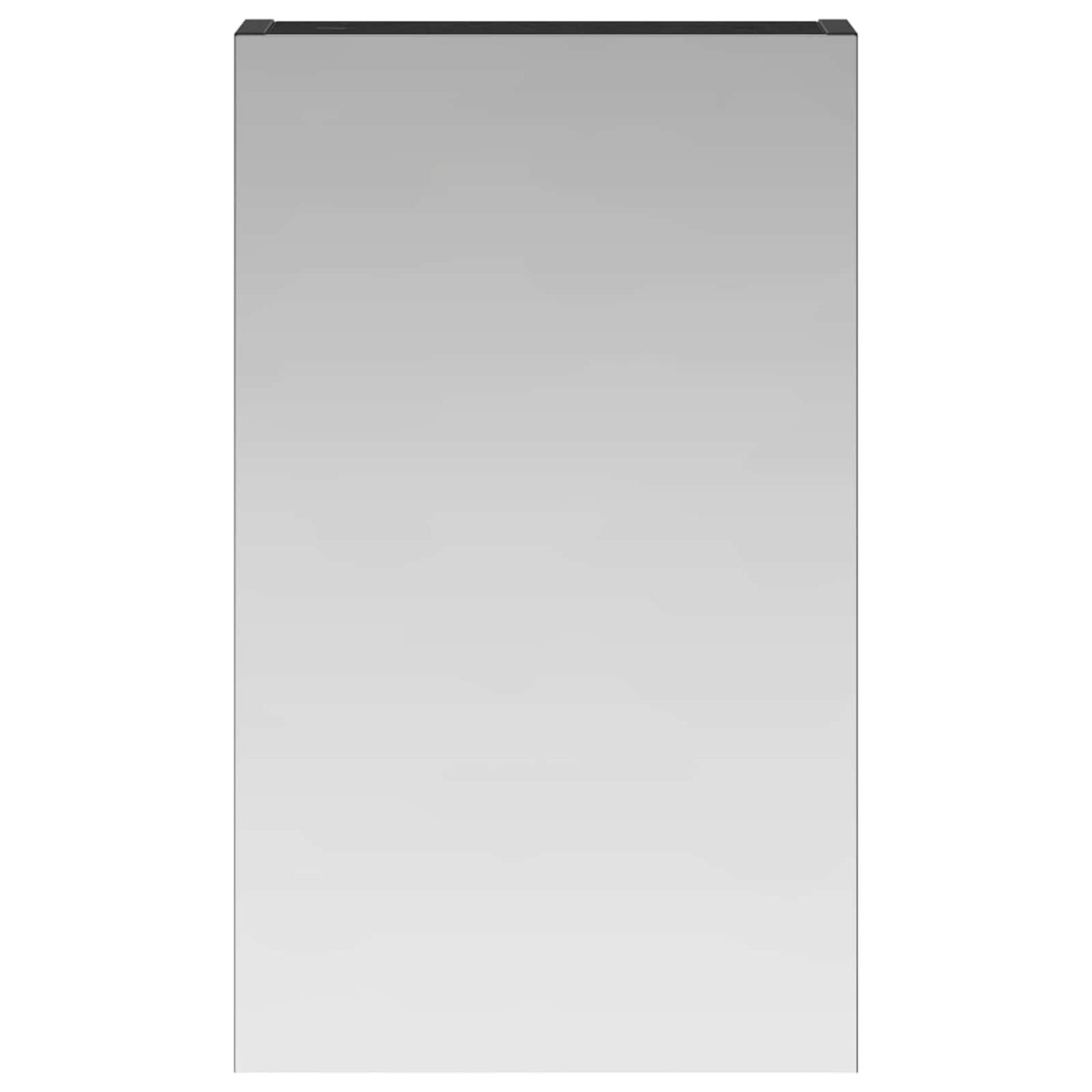 Badezimmerspiegelschrank Schwarz Eichen-Optik 30 x 10,5 x 50 cm