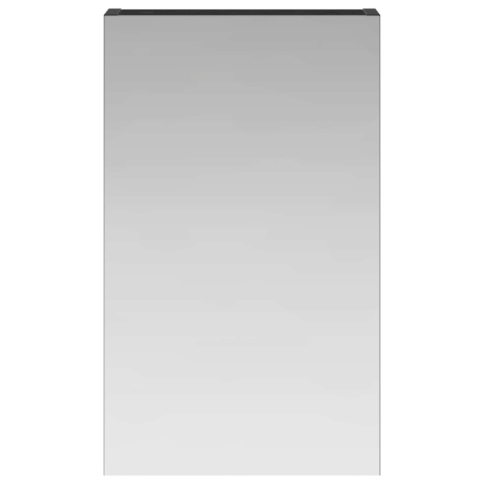 Badezimmerspiegelschrank Schwarz Eichen-Optik 30 x 10,5 x 50 cm