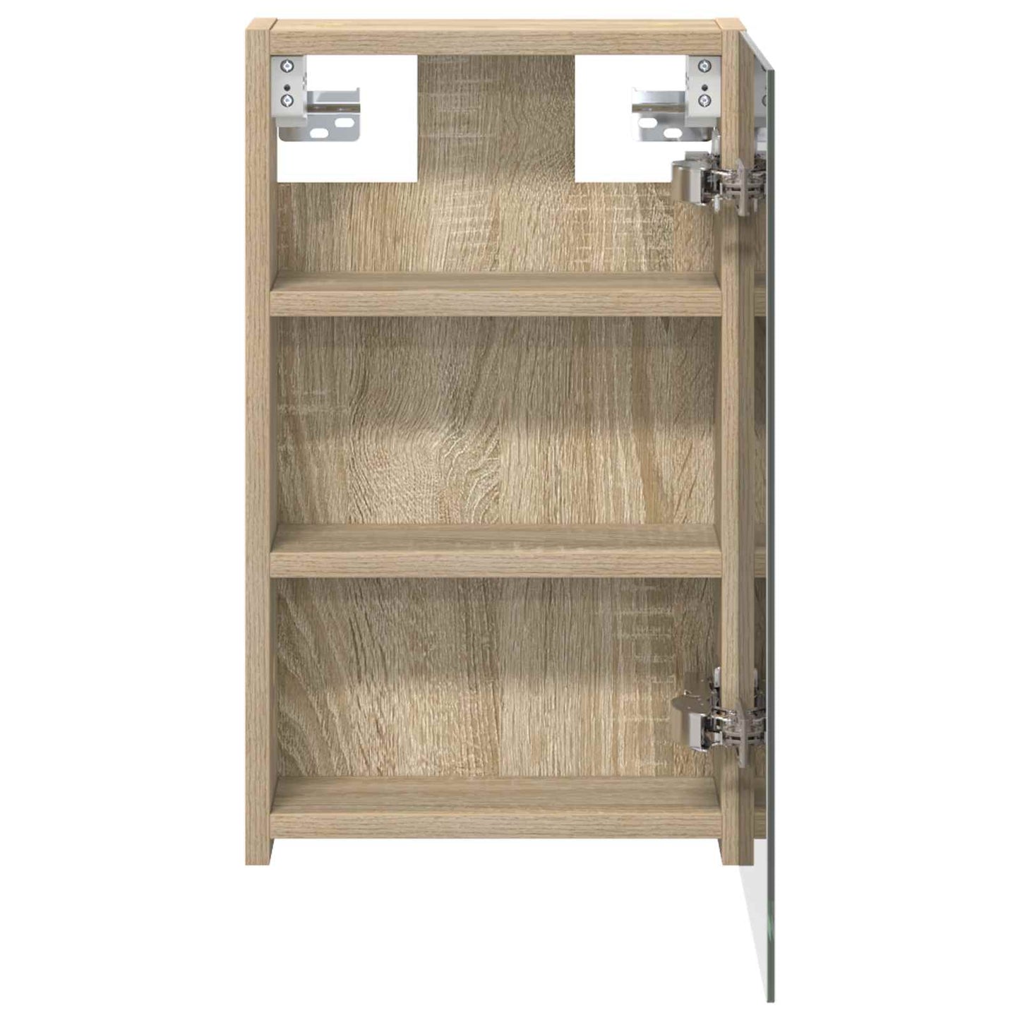 Badezimmerspiegelschrank Sonoma-Eiche 30 x 10,5 x 50 cm