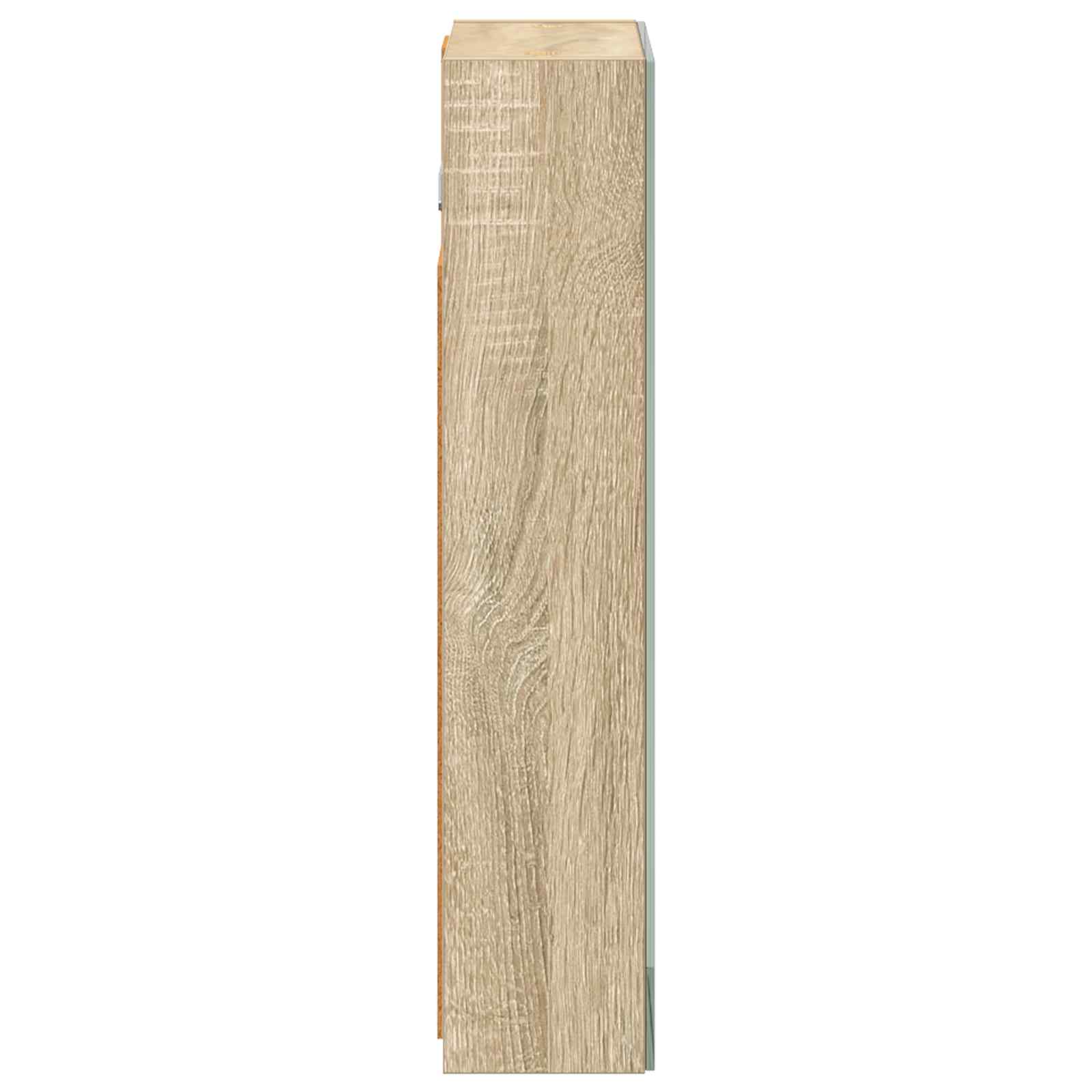 Badezimmerspiegelschrank Sonoma-Eiche 30 x 10,5 x 50 cm