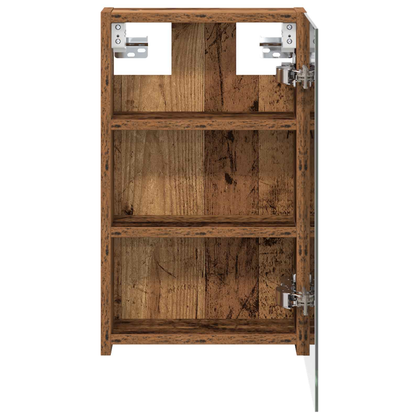 Badezimmerspiegelschrank Altholz 30 x 10,5 x 50 cm