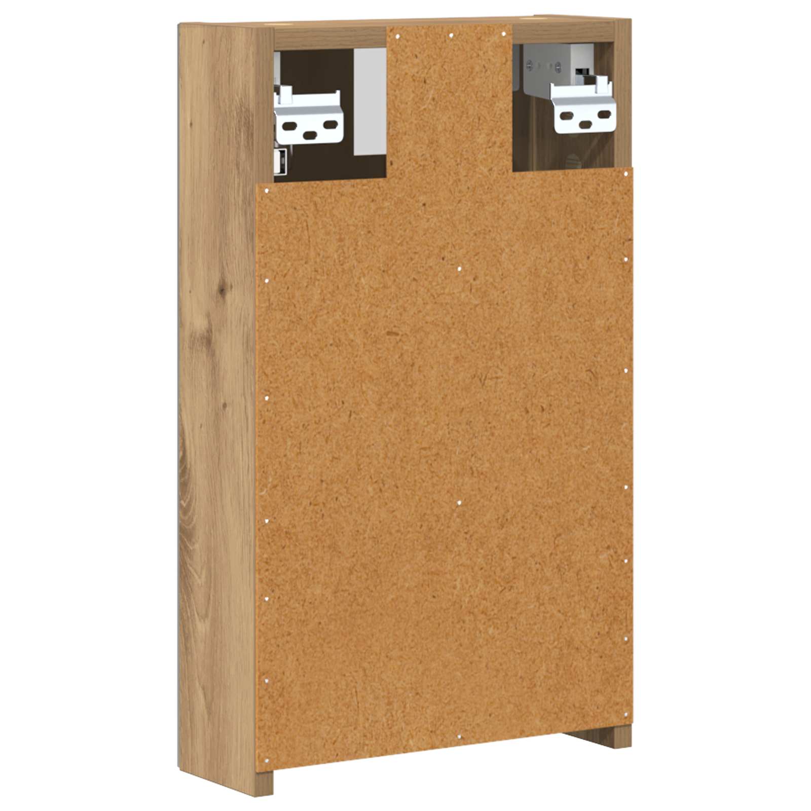 Badezimmerspiegelschrank Kunsthandwerk Eiche 30 x 10,5 x 50 cm