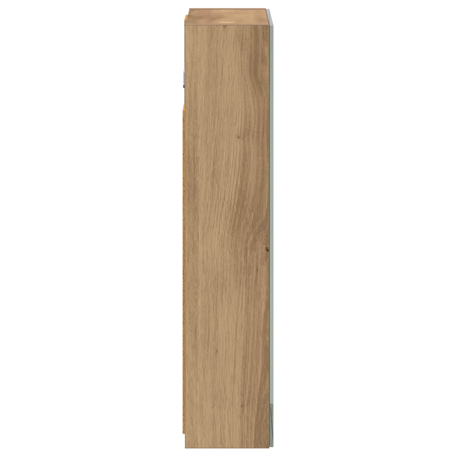 Badezimmerspiegelschrank Kunsthandwerk Eiche 30 x 10,5 x 50 cm