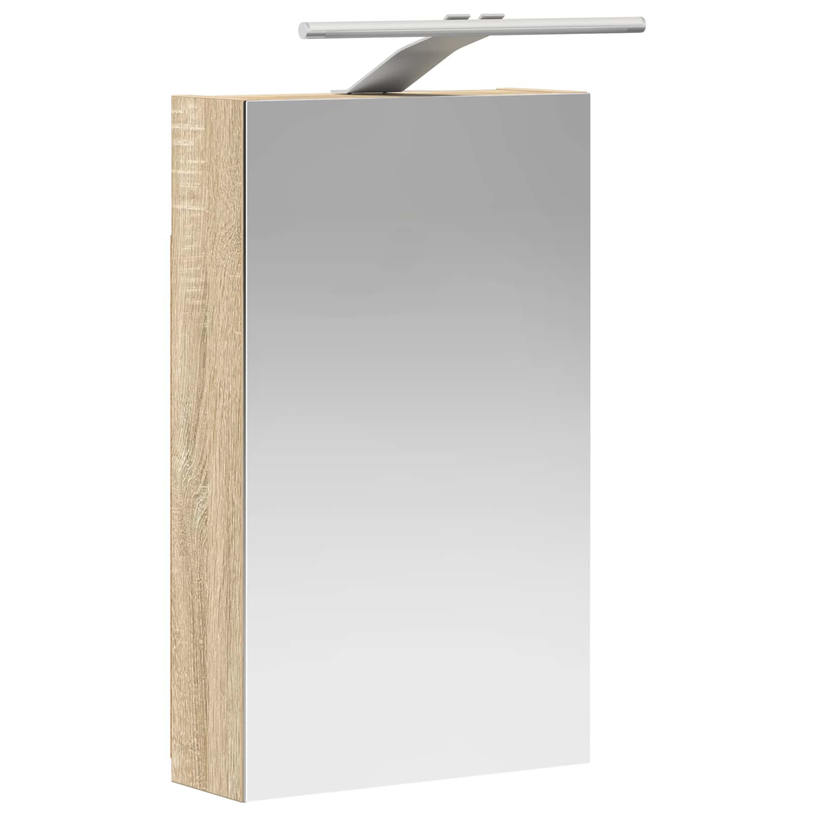 Badezimmerspiegelschrank Sonoma-Eiche 30 x 10,5 x 50 cm