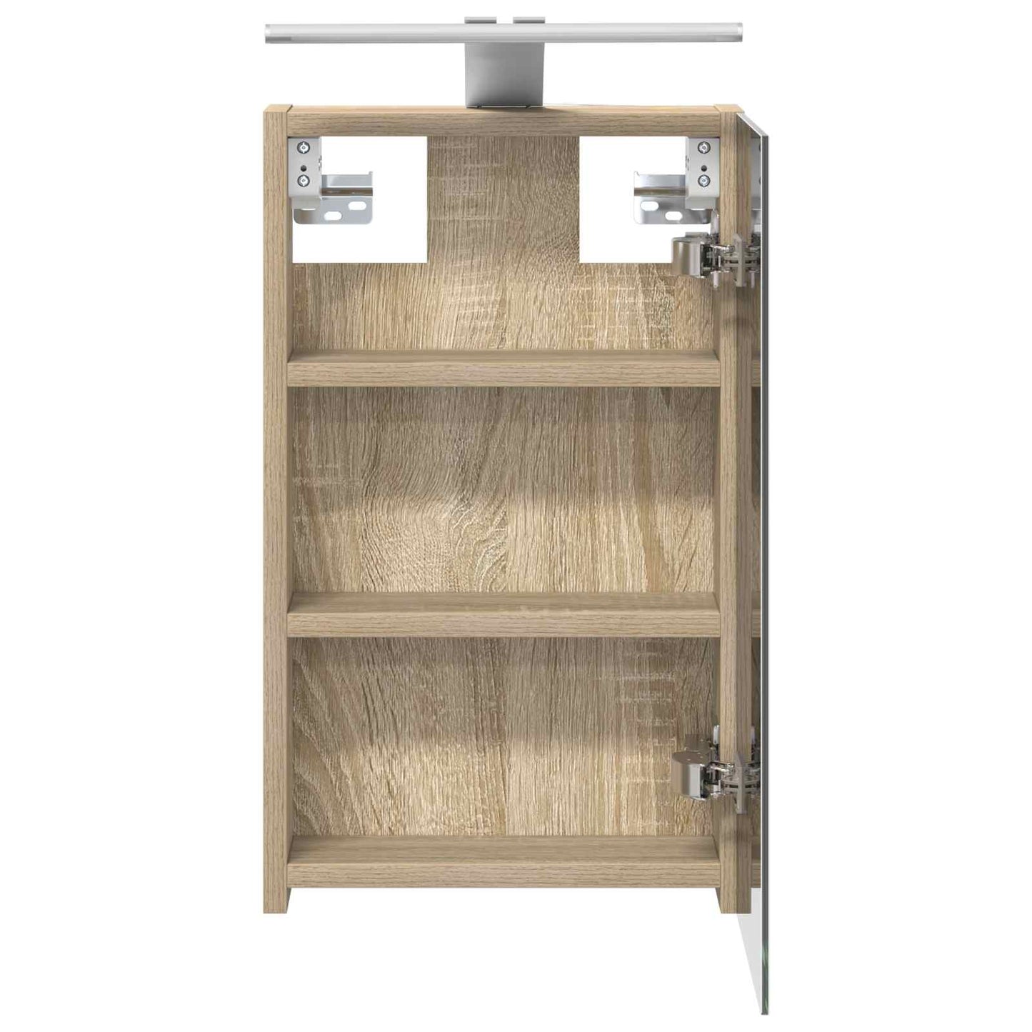 Badezimmerspiegelschrank Sonoma-Eiche 30 x 10,5 x 50 cm