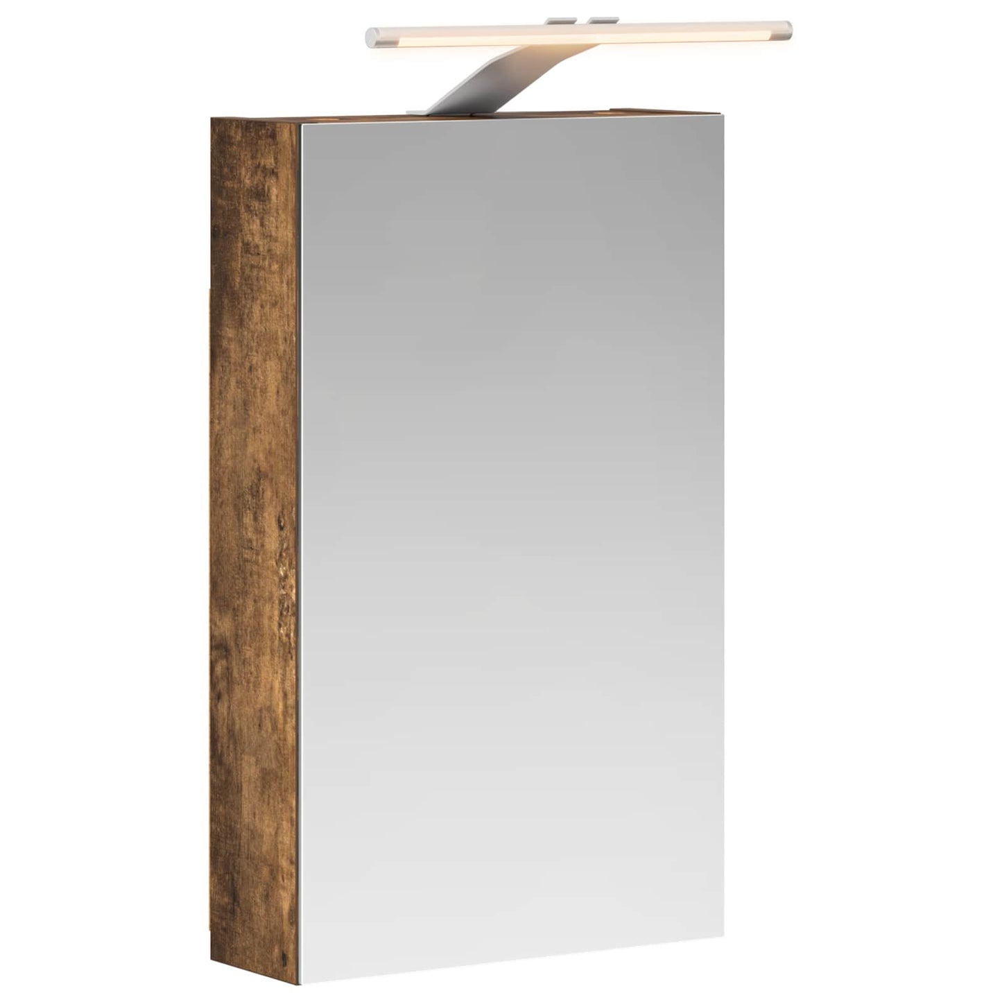 Badezimmerspiegelschrank Geräucherte Eiche 30 x 10,5 x 50 cm