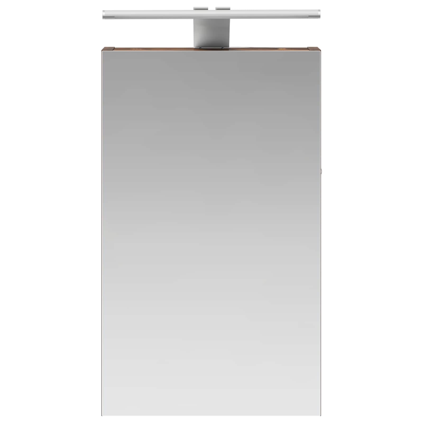 Badezimmerspiegelschrank Geräucherte Eiche 30 x 10,5 x 50 cm