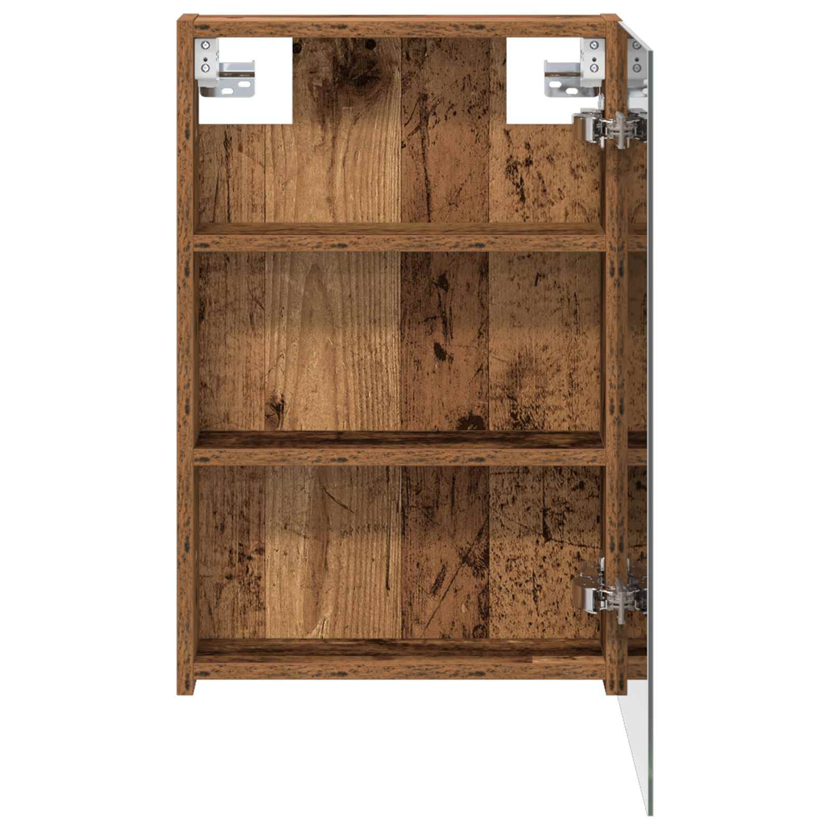 Badezimmerspiegelschrank Altholz 40 x 10,5 x 60,5 cm