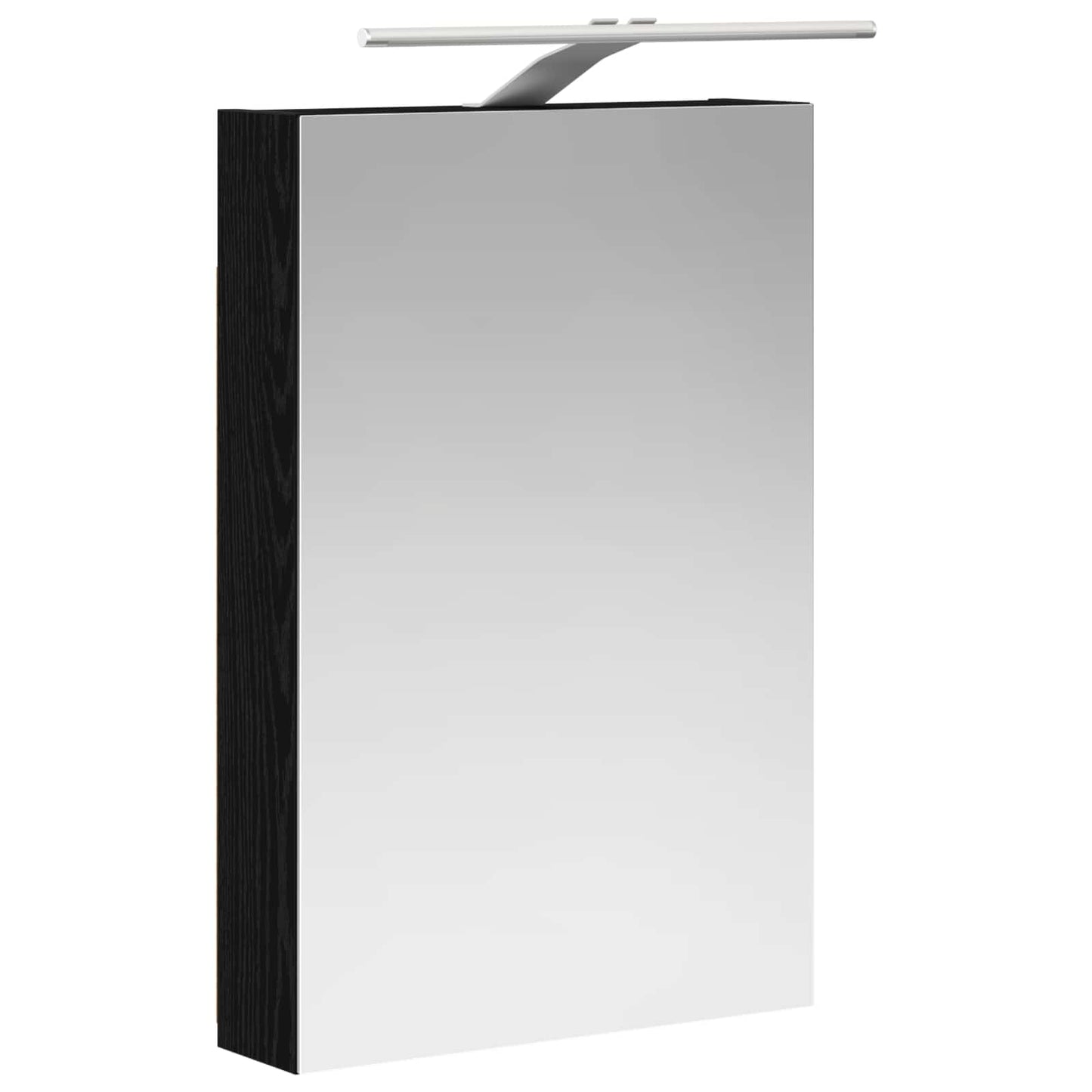 Badezimmerspiegelschrank Schwarz Eichen-Optik