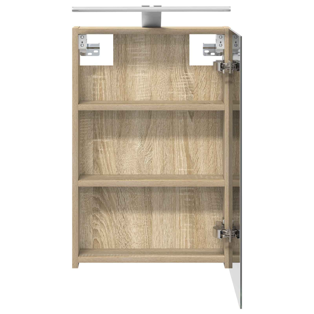 Badezimmerspiegelschrank Sonoma-Eiche 40 x 10,5 x 60,5 cm