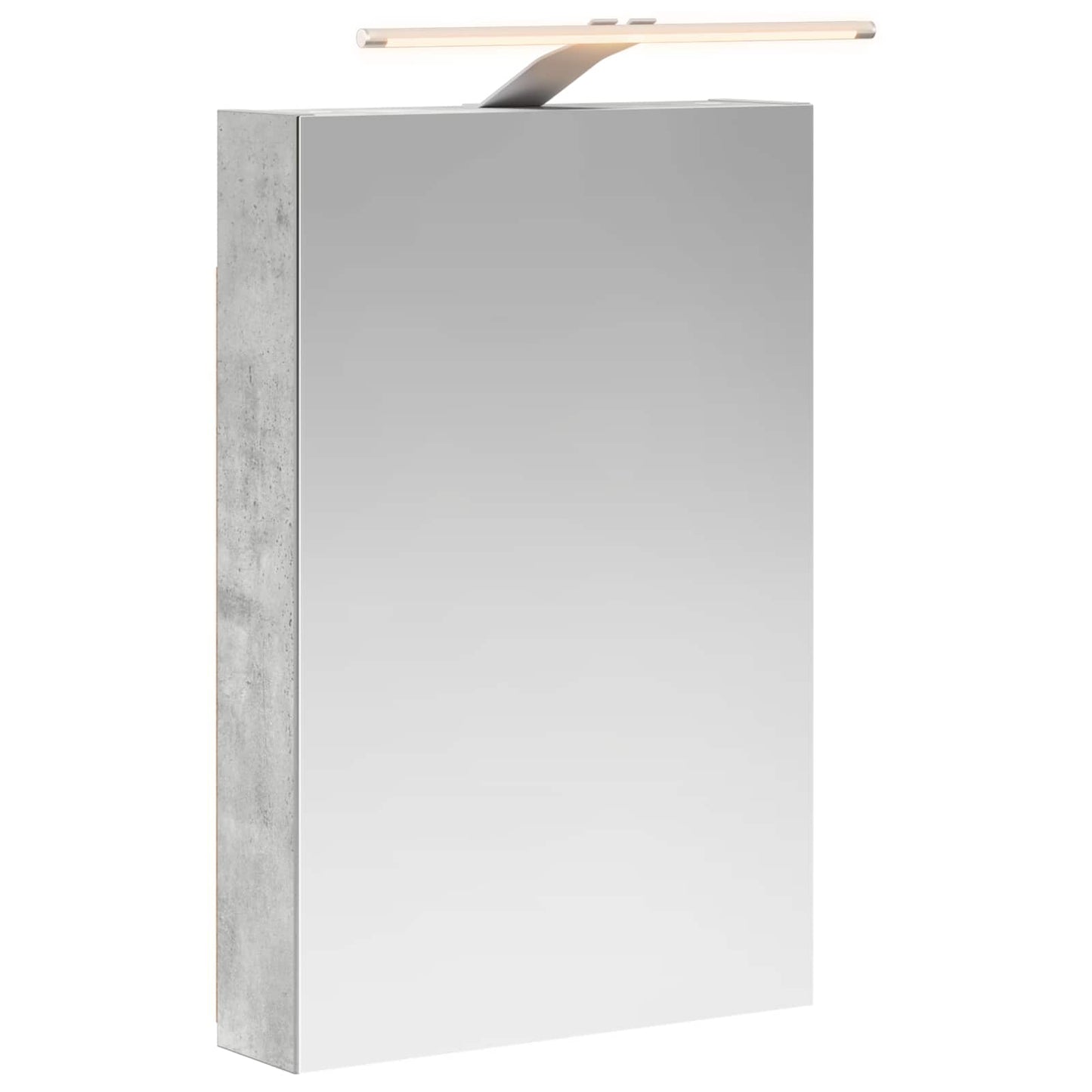 Badezimmerspiegelschrank Beton Grau 40 x 10,5 x 60,5 cm