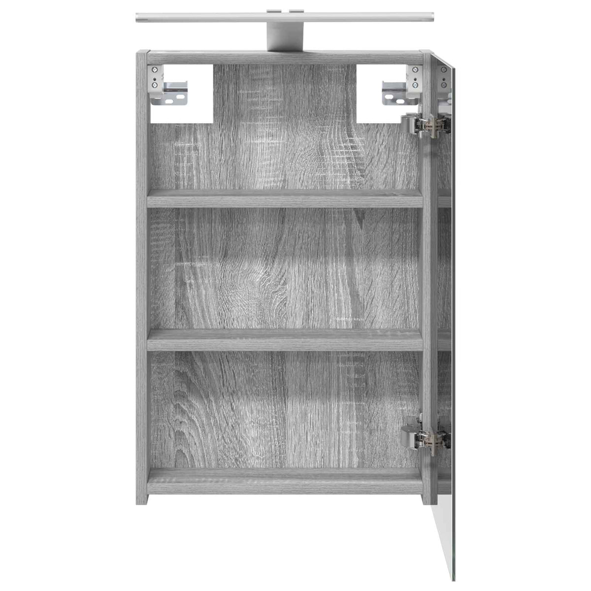 Badezimmerspiegelschrank Graues Sonoma 40 x 10,5 x 60,5 cm