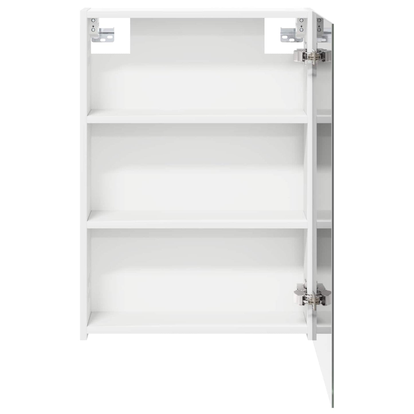 Badezimmerspiegelschrank Weiß 50 x 14,5 x 70 cm Holzwerkstoff