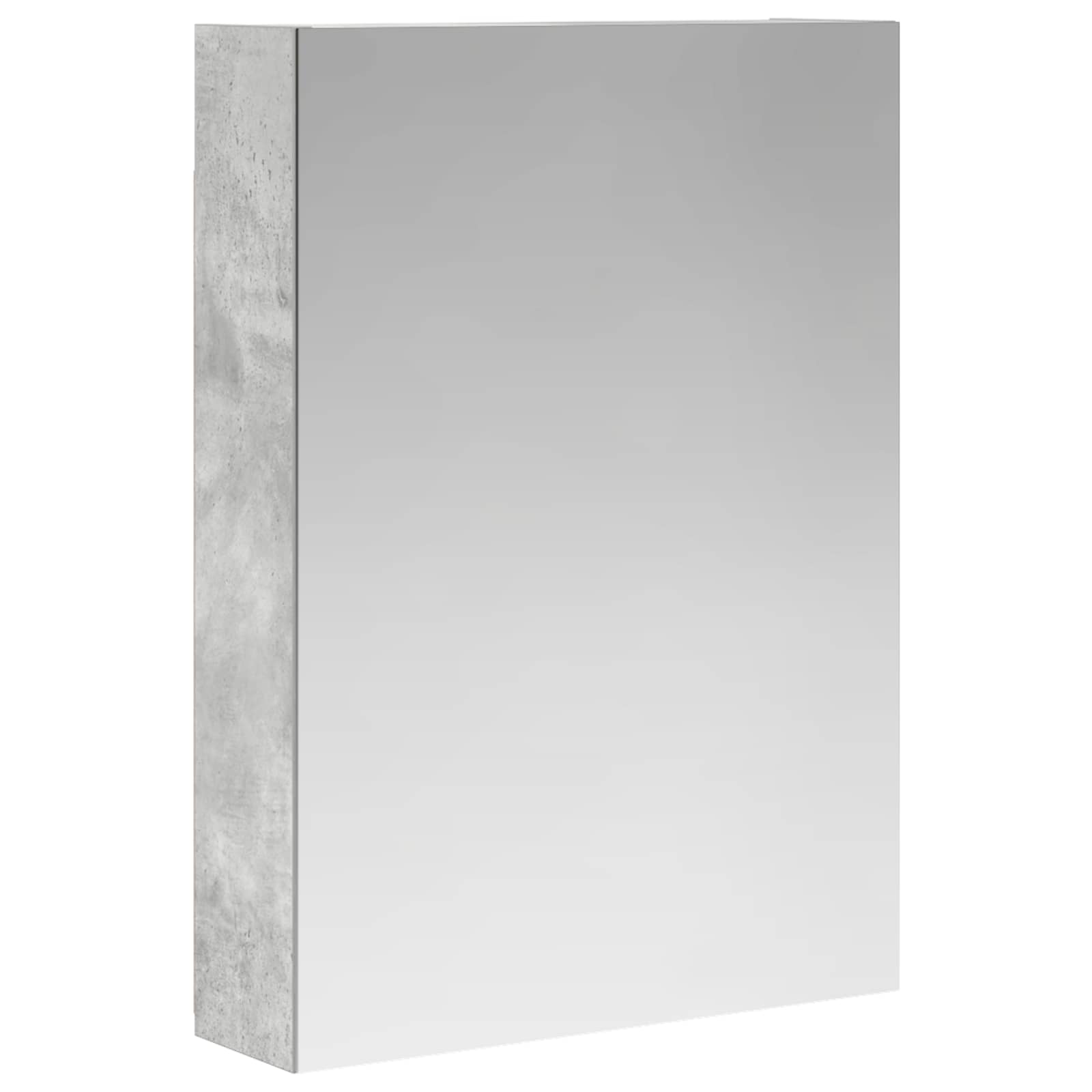 Badezimmerspiegelschrank Beton Grau 50 x 14,5 x 70 cm