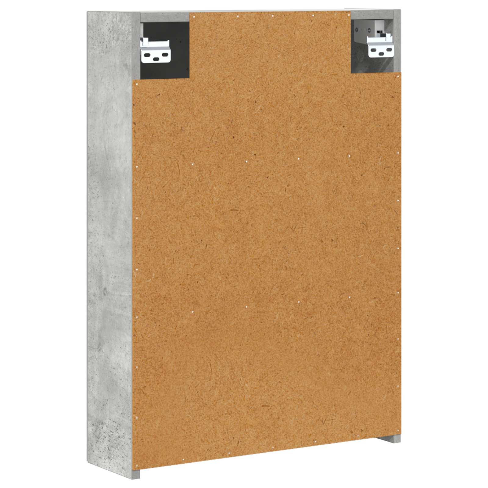 Badezimmerspiegelschrank Beton Grau 50 x 14,5 x 70 cm