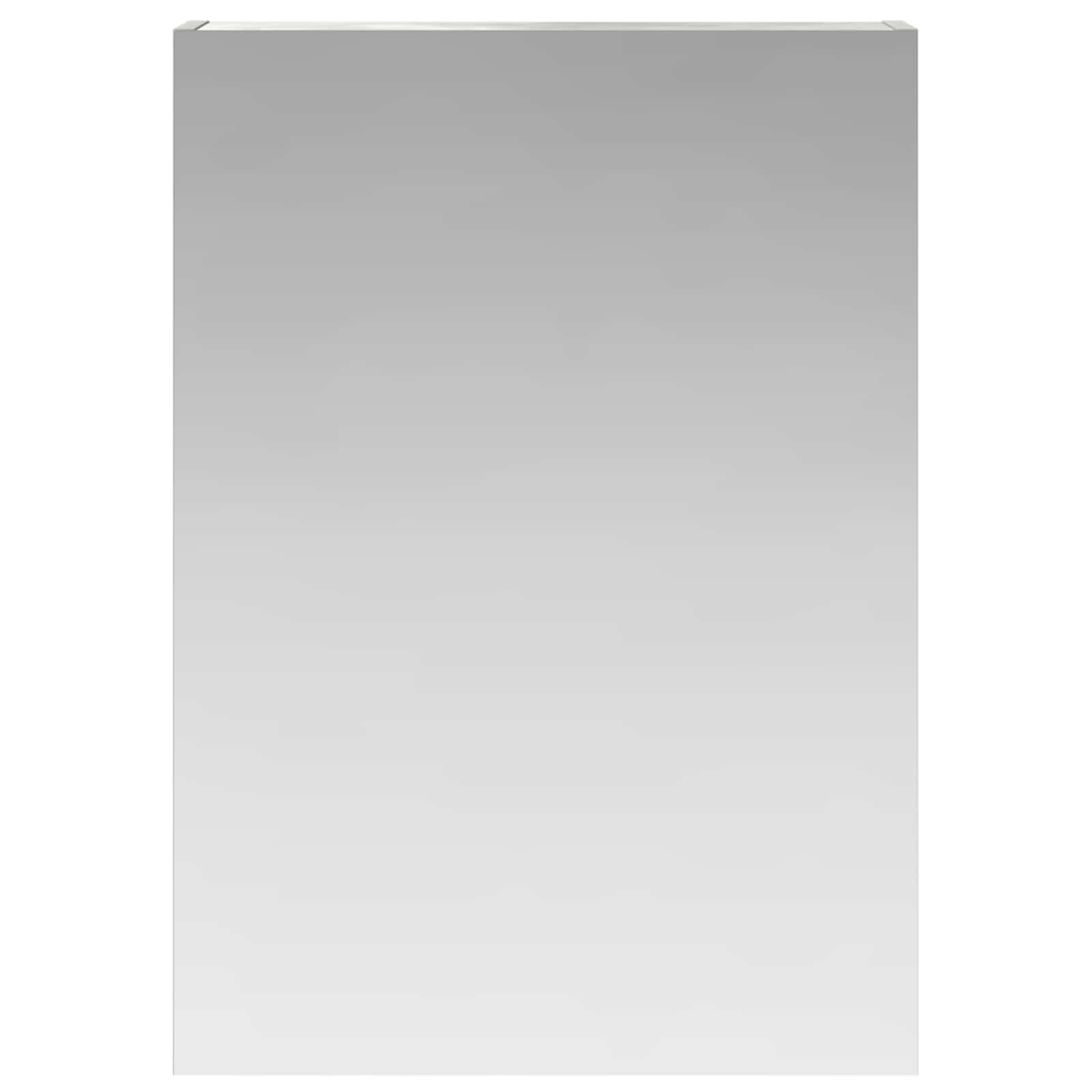 Badezimmerspiegelschrank Beton Grau 50 x 14,5 x 70 cm