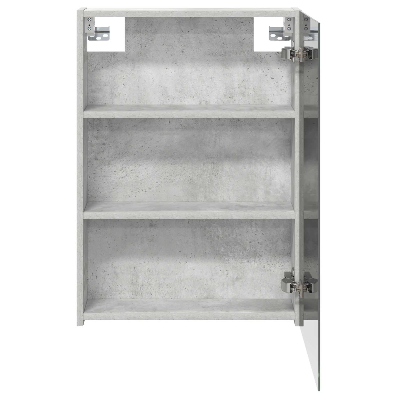 Badezimmerspiegelschrank Beton Grau 50 x 14,5 x 70 cm