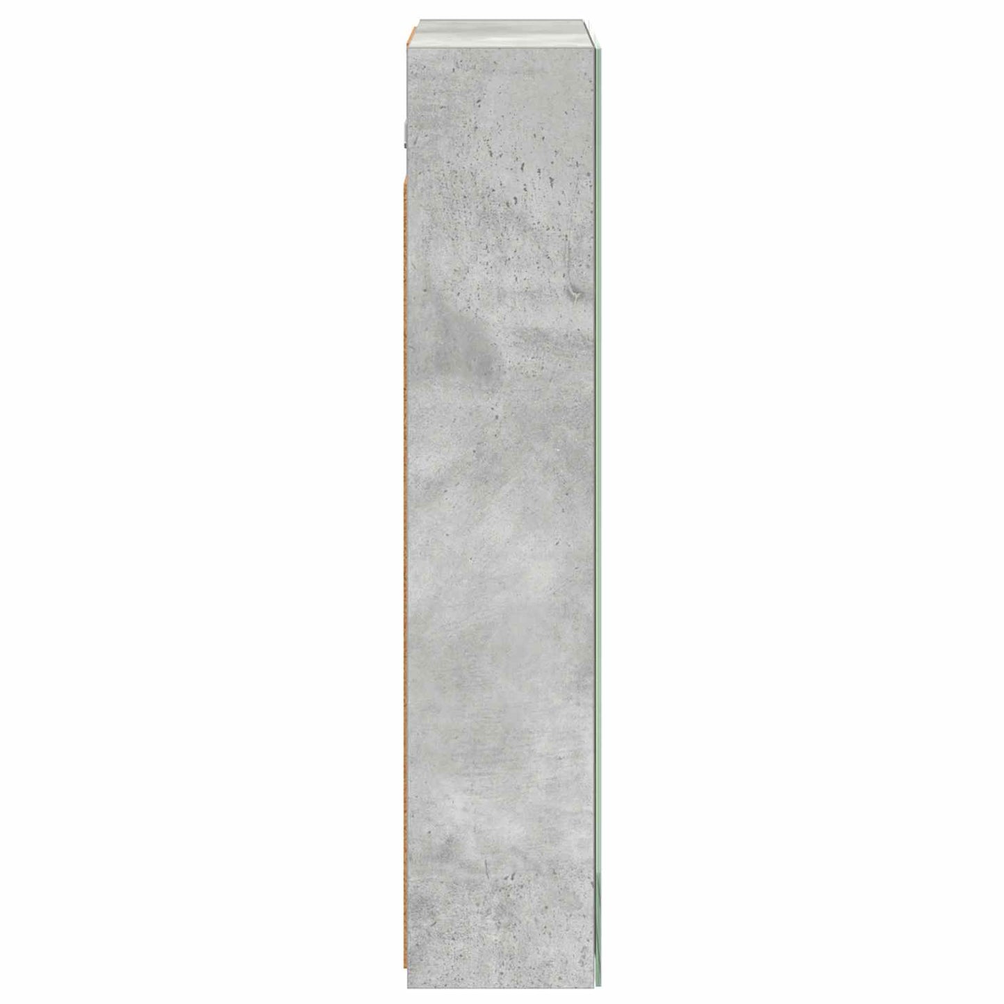Badezimmerspiegelschrank Beton Grau 50 x 14,5 x 70 cm