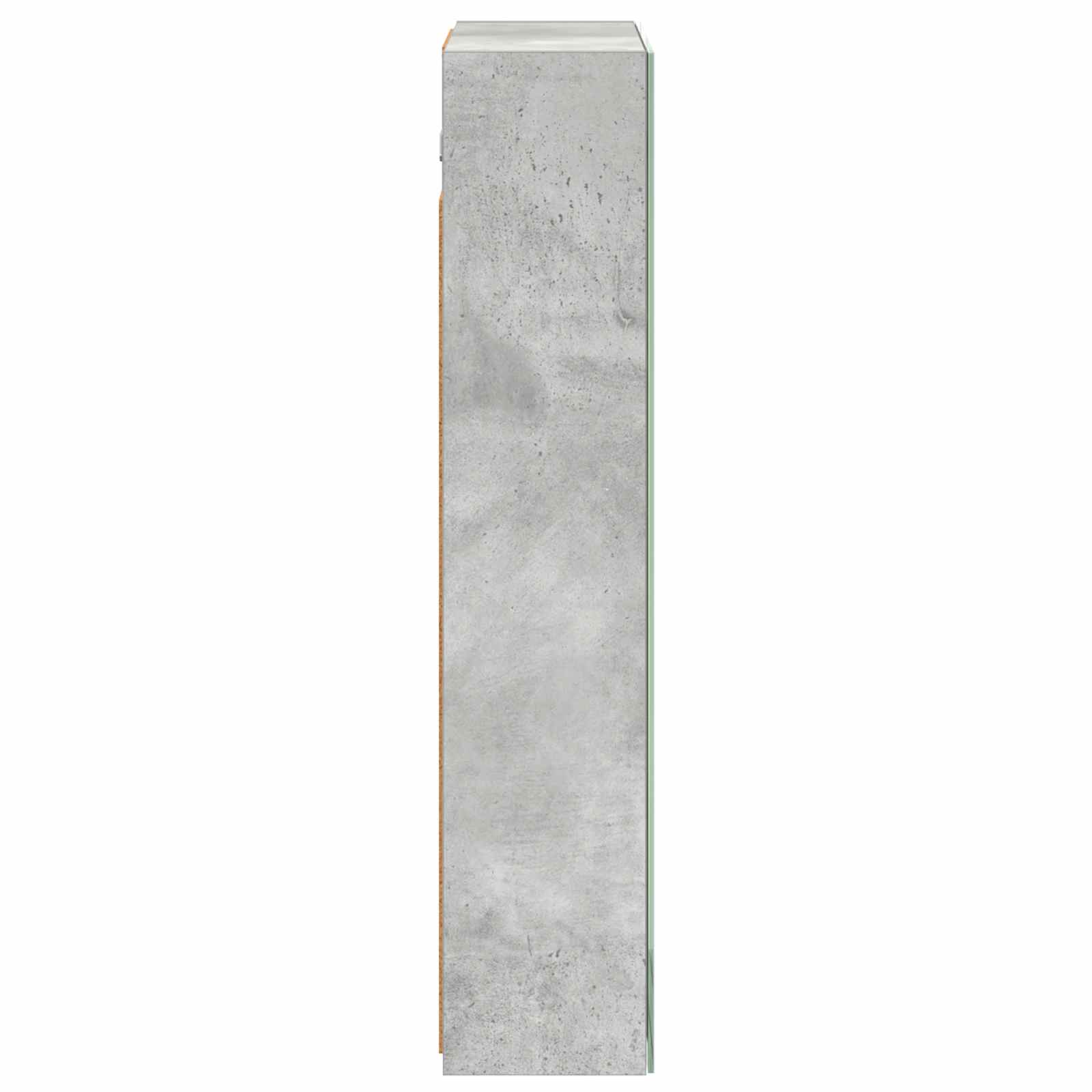 Badezimmerspiegelschrank Beton Grau 50 x 14,5 x 70 cm