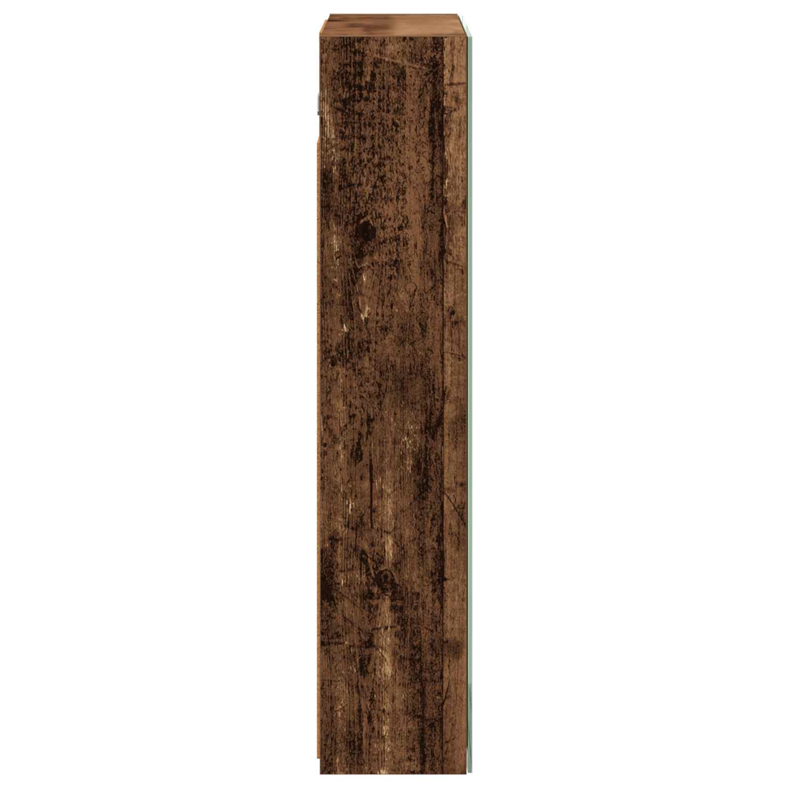 Badezimmerspiegelschrank Altholz 50 x 14,5 x 70 cm