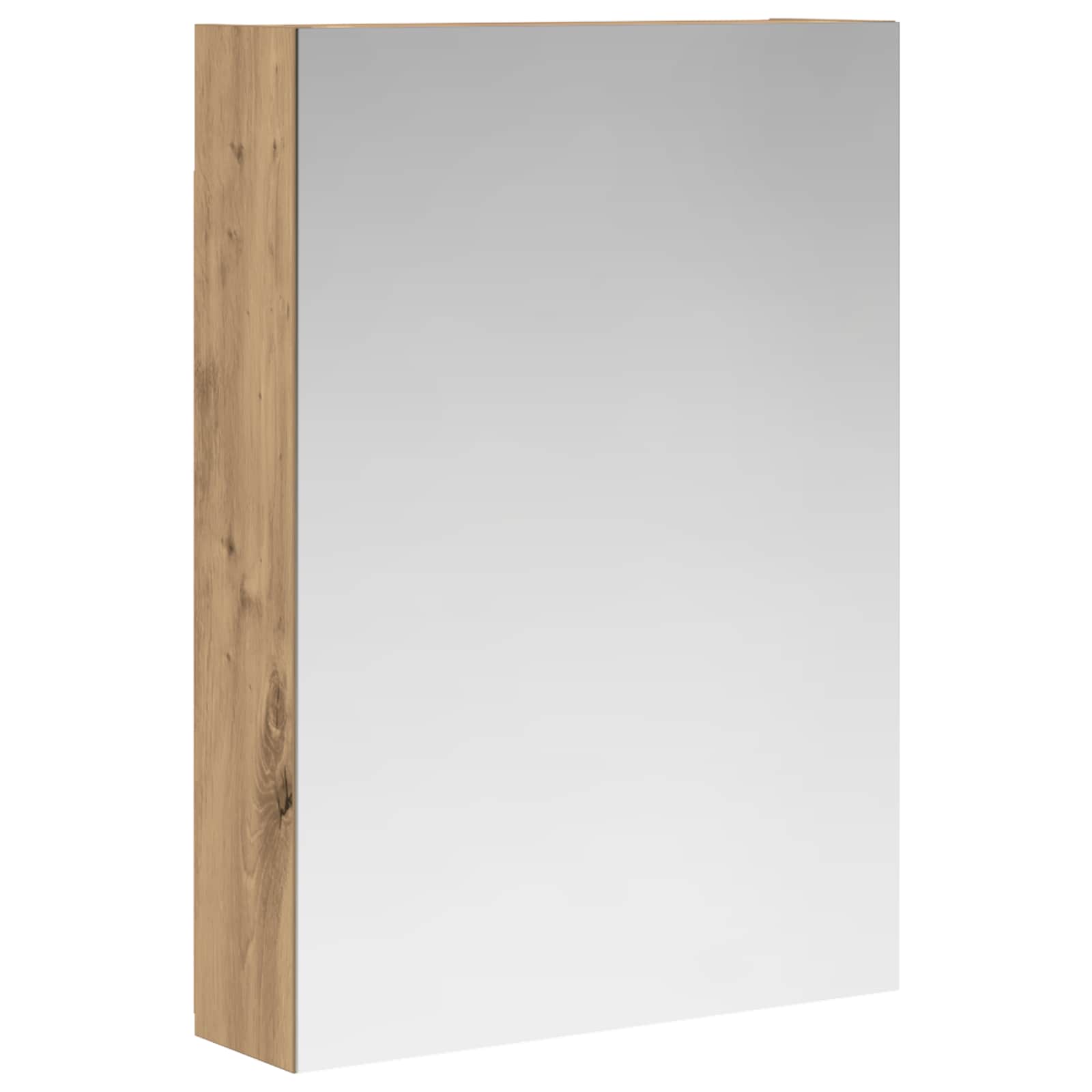 Badezimmerspiegelschrank Kunsthandwerk Eiche 50 x 14,5 x 70 cm