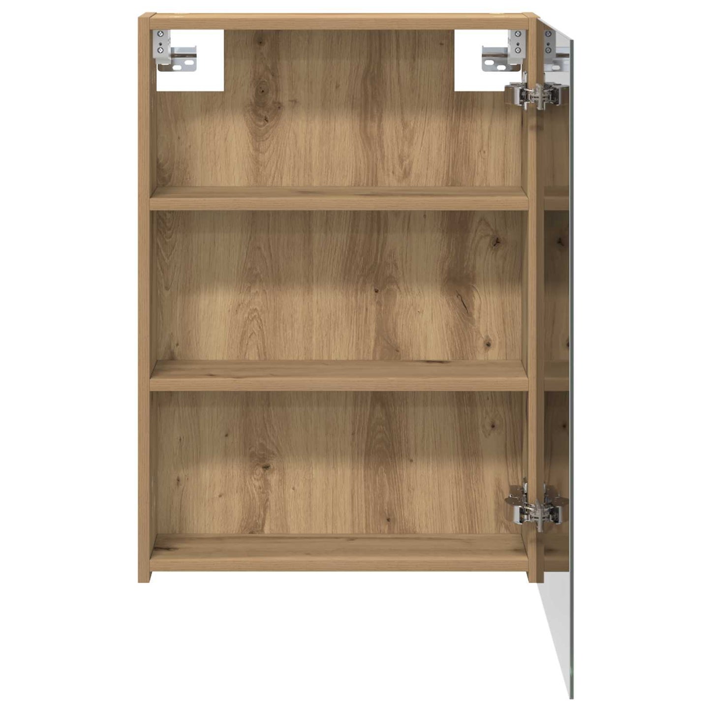 Badezimmerspiegelschrank Kunsthandwerk Eiche 50 x 14,5 x 70 cm