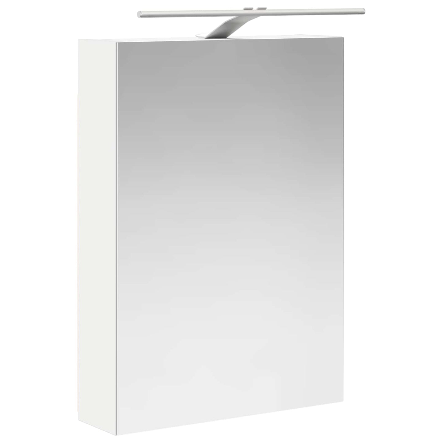 Badezimmerspiegelschrank Weiß 50 x 14,5 x 70 cm Holzwerkstoff