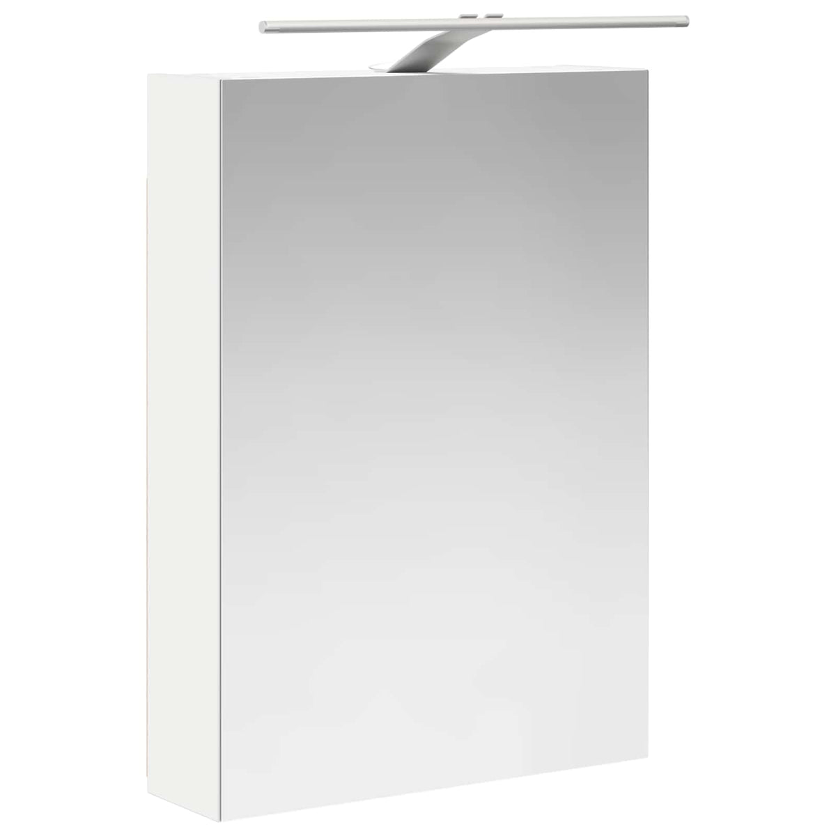 Badezimmerspiegelschrank Weiß 50 x 14,5 x 70 cm Holzwerkstoff