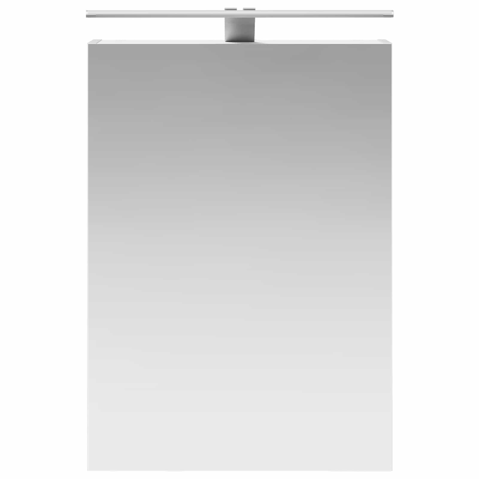 Badezimmerspiegelschrank Weiß 50 x 14,5 x 70 cm Holzwerkstoff