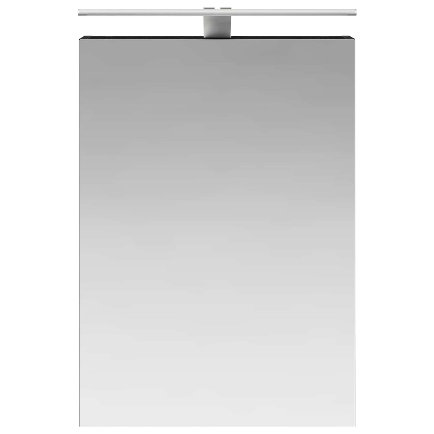 Badezimmerspiegelschrank Schwarz Eichen-Optik 50 x 14,5 x 70 cm