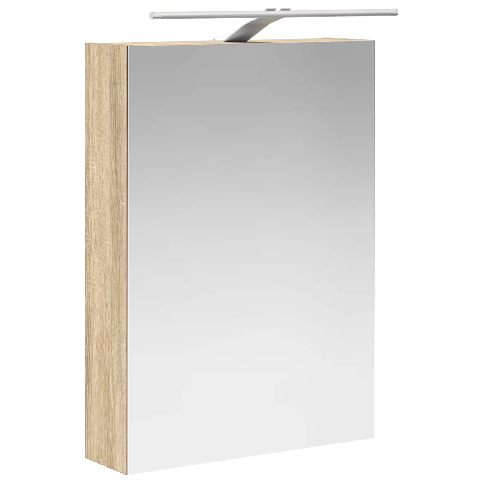 Badezimmerspiegelschrank Sonoma-Eiche 50 x 14,5 x 70 cm