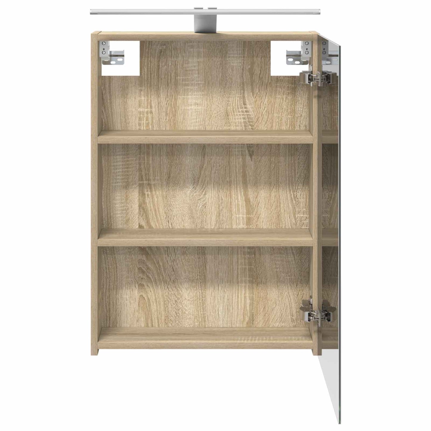 Badezimmerspiegelschrank Sonoma-Eiche 50 x 14,5 x 70 cm