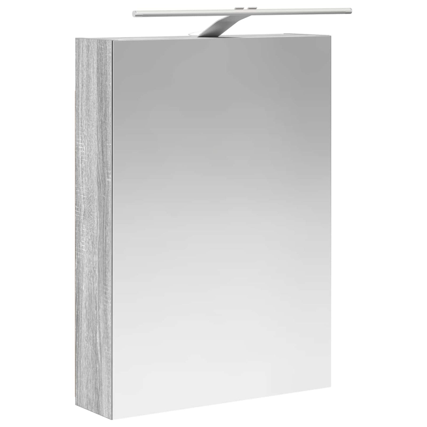 Badezimmerspiegelschrank Graues Sonoma 50 x 14,5 x 70 cm