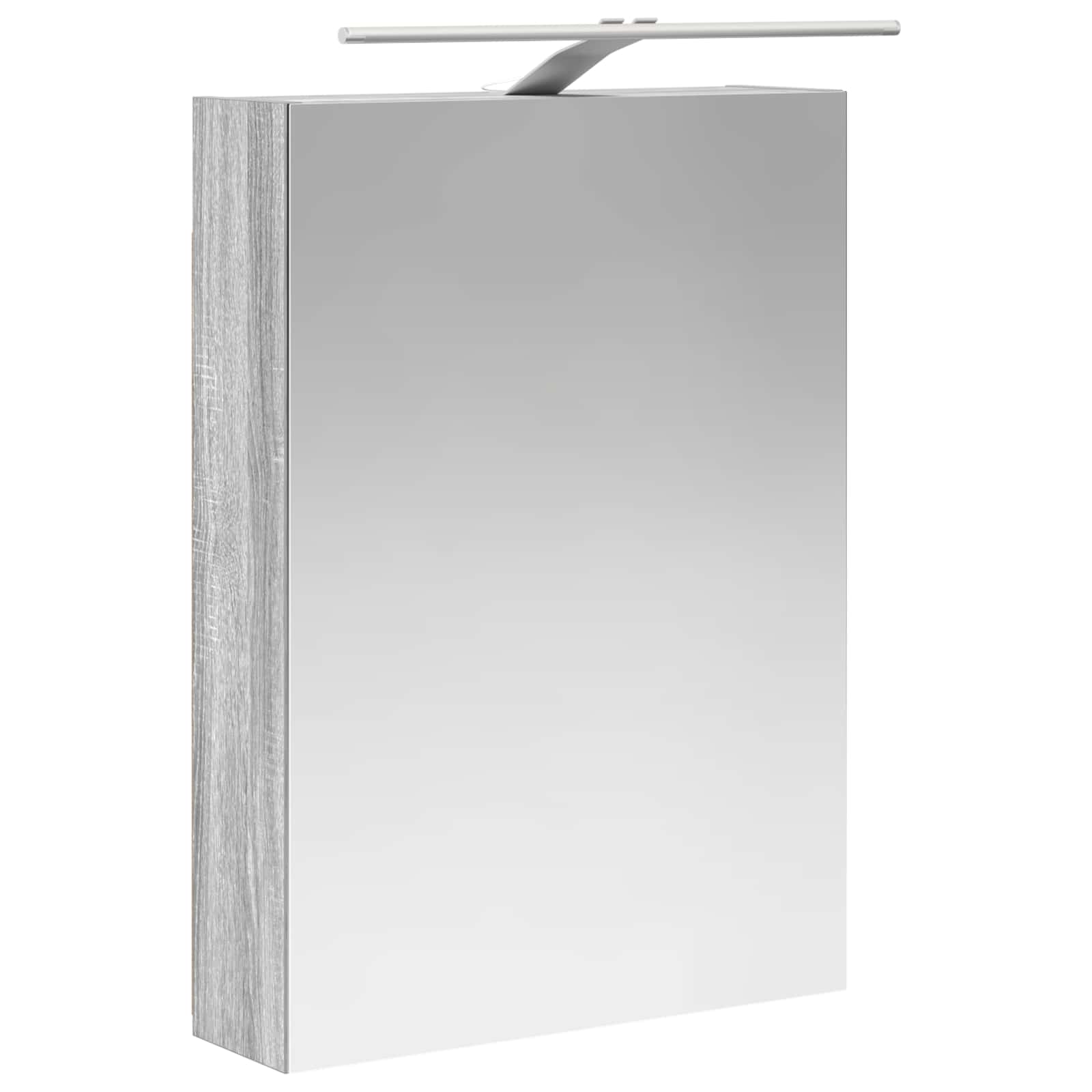 Badezimmerspiegelschrank Graues Sonoma 50 x 14,5 x 70 cm