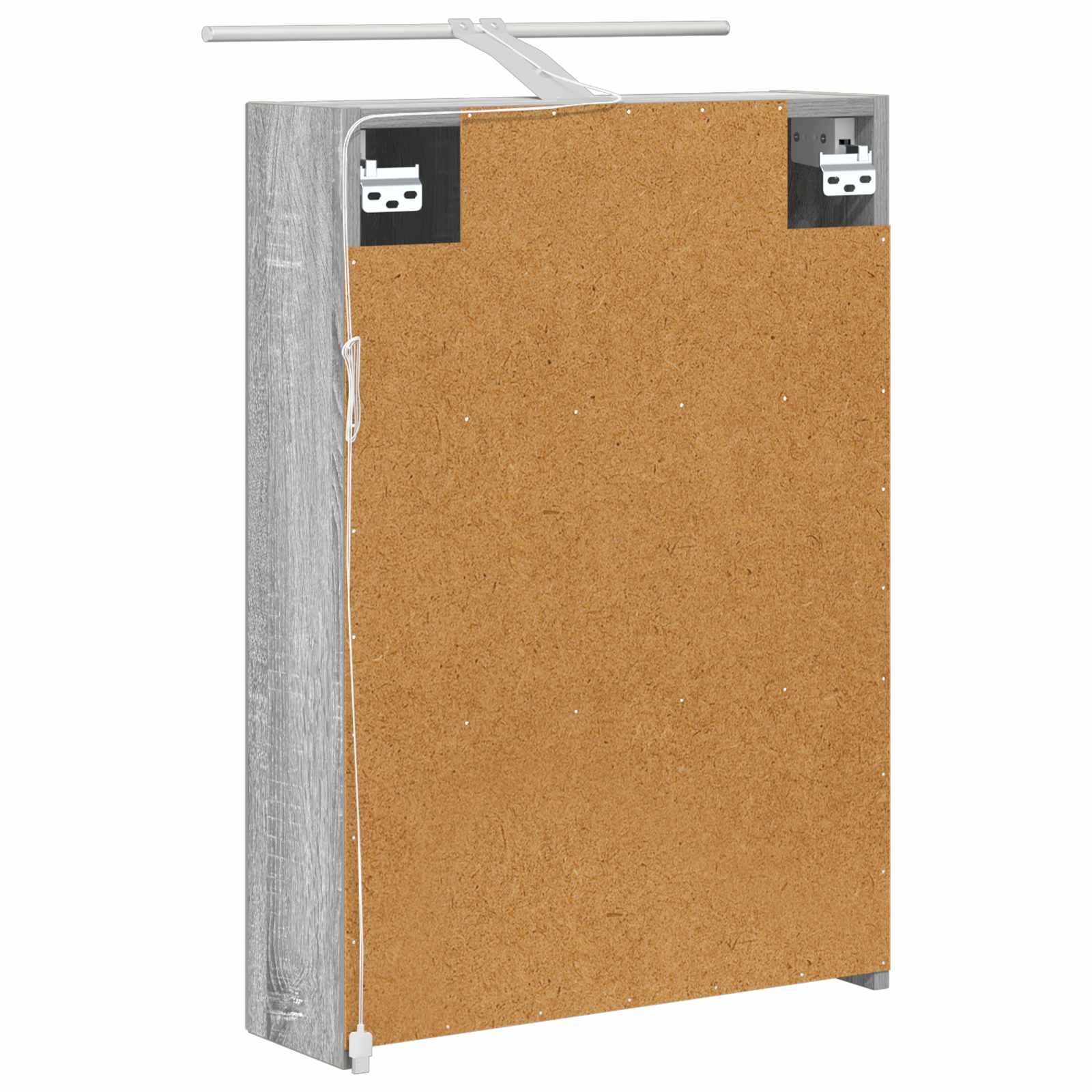 Badezimmerspiegelschrank Graues Sonoma 50 x 14,5 x 70 cm