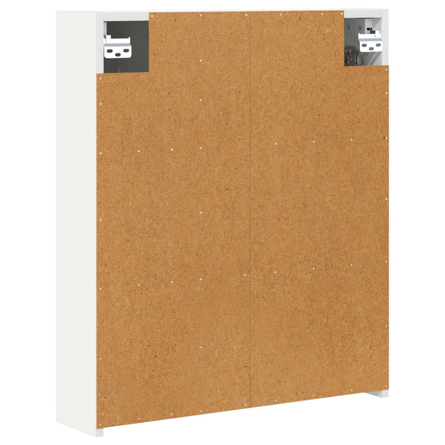 Badezimmerspiegelschrank Weiß 60 x 14,5 x 70 cm Holzwerkstoff