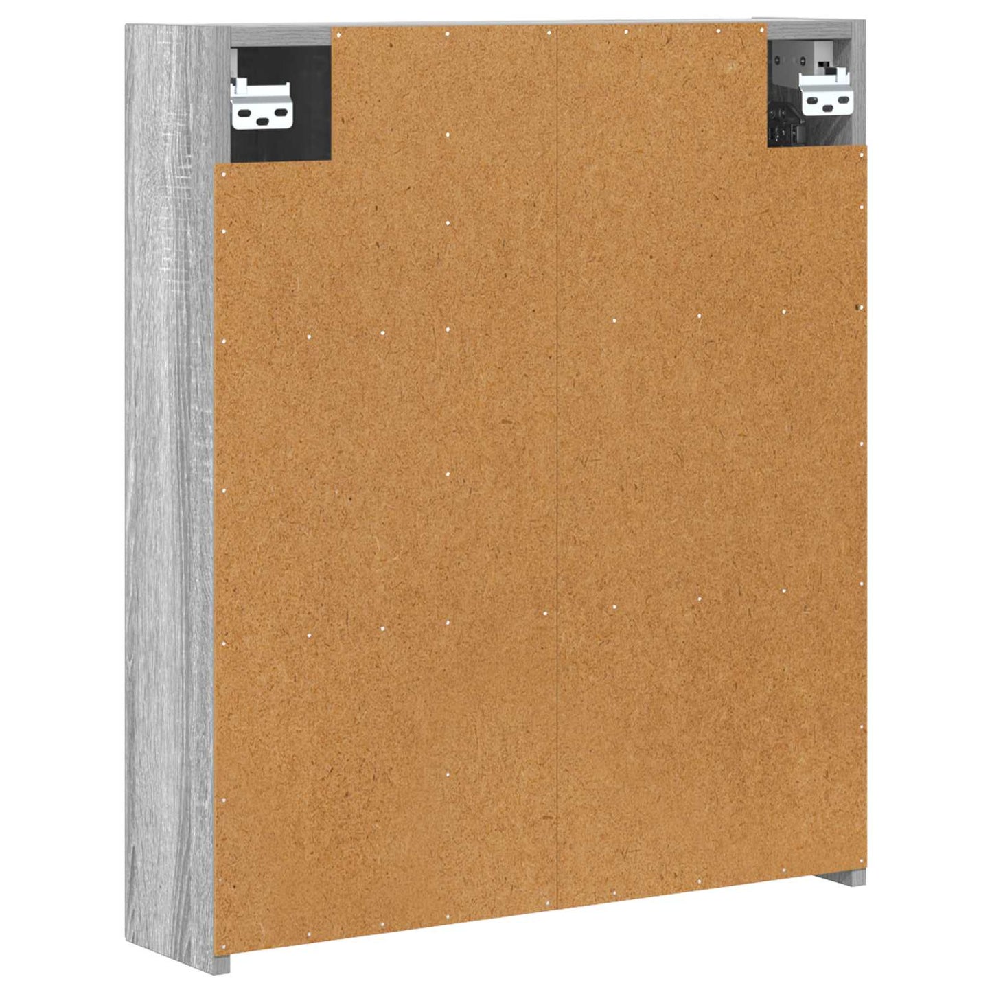 Badezimmerspiegelschrank Graues Sonoma 60 x 14,5 x 70 cm