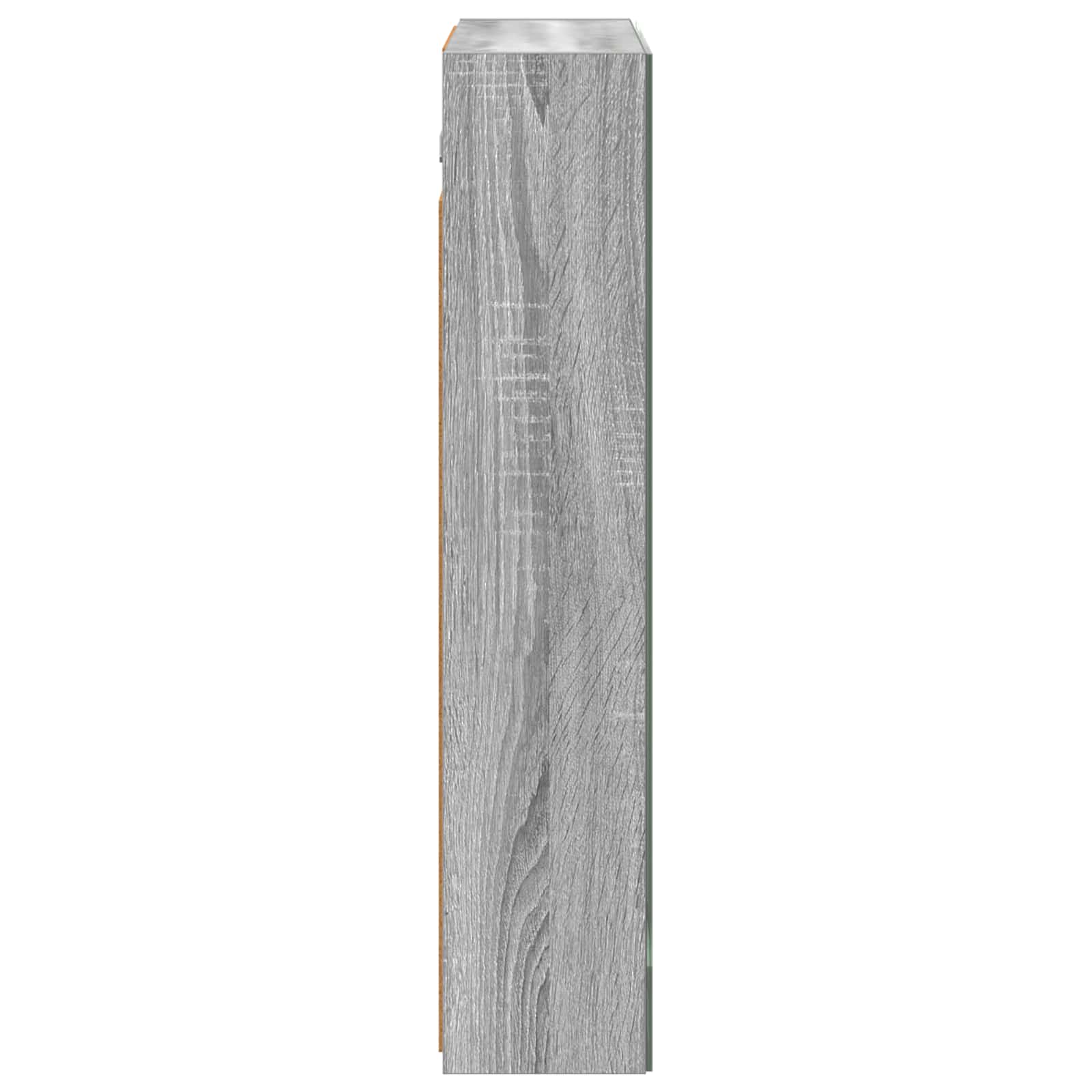 Badezimmerspiegelschrank Graues Sonoma 60 x 14,5 x 70 cm